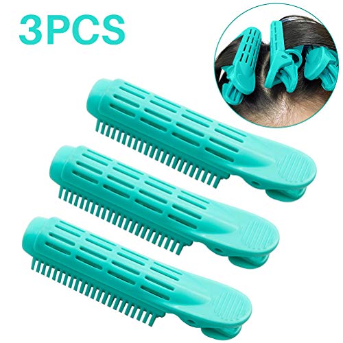 Pinza para dar Volumen a la Raíz del Cabello, 3Pcs Pinza de Pelo Esponjosa Rizador de Raíz de Cabello sin Daños Herramienta de Peinado Pinzas para Dar Volumen al Cabello para Todo Tipo de Cabello