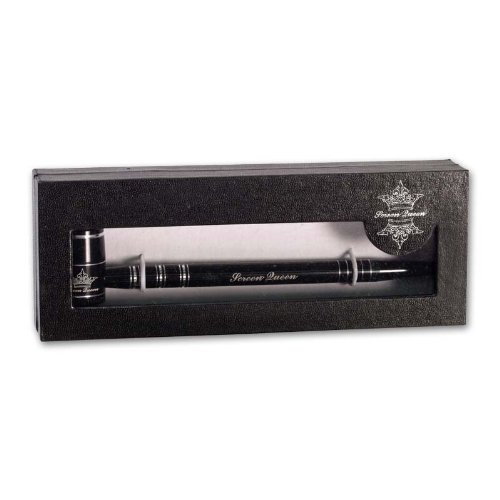Pipe Silbato Screen Queen Colador lose Silbato de mano de aluminio negro