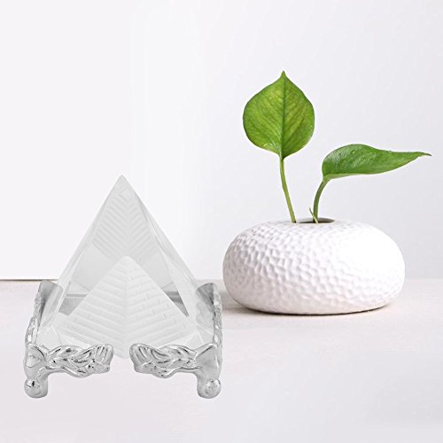 Pirámide de Cristal, Pirámide Creativa, de Cuarzo, Piedra Tallada, Figura Decorativa para el Hogar