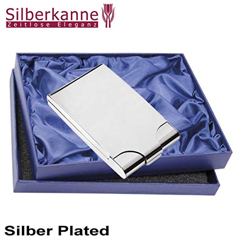 Pitillera de 9 x 5,5 x 1,5 cm, 6 cigarrillos Plated Premium Plated Plated Plated Plated Listo para regalar con elegante paquete de regalo