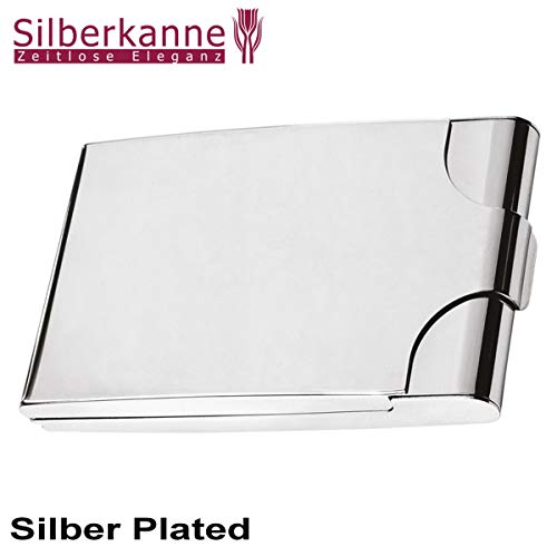 Pitillera de 9 x 5,5 x 1,5 cm, 6 cigarrillos Plated Premium Plated Plated Plated Plated Listo para regalar con elegante paquete de regalo