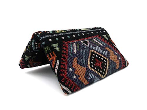 Plan B, Pitillera Tabaco de Liar, Two Days Tierra, 11 x 7 cm, 15 g, con Bolsa Interior Goma Eva, Negro con Estampado