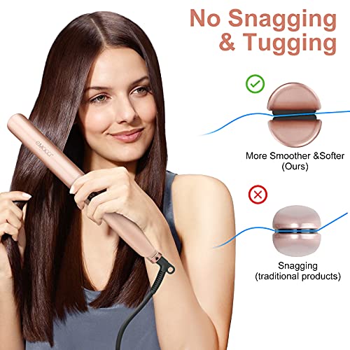 plancha pelo cerámica crimper mini profesional 2 En 1 Con Pantalla LCD Temperatura Ajustable