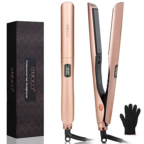 plancha pelo cerámica crimper mini profesional 2 En 1 Con Pantalla LCD Temperatura Ajustable