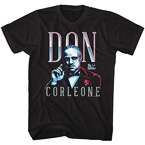 Playera juvenil con diseño de Godfather de los años 70 - Negro - Jovenetud Small