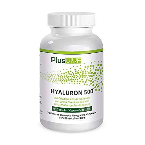 Plusvive - Ácido hialurónico con células madre de manzana (500 mg)
