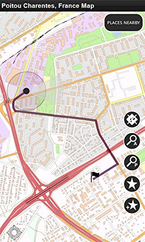 Poitou-Charentes, Francia - Desconectado Mapa