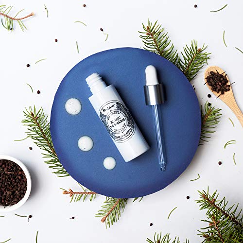 Polaar - Suero anti-manchas Blanc de Sibérie con Pino de la Taïga 30 ml - Tratamiento manos, cara y escote - Atenúa el color de las manchas y aporta vida y unifica el cutis - Máscara del embarazo