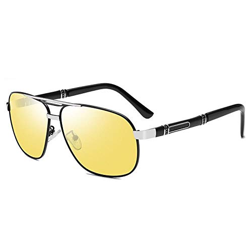 Polarizado Unisex En Gafas De Sol Para Gafas De Sol - Unisex - Protección Uv400 Night Vision Mirror Driving With The Same Hd Driver Mirror Night Vision Glasses At Night Anti-Glare Night Light Polariz