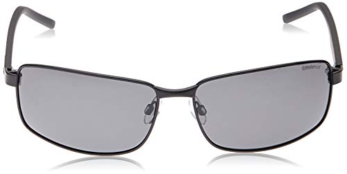 Polaroid PLD 2045/S M9 807 63 Gafas de Sol, Negro (Black/Grey Pz), Hombre