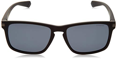 Polaroid PLD 2088/s Sunglasses, 003/EX Matt Black, 55 Unisex-Adult