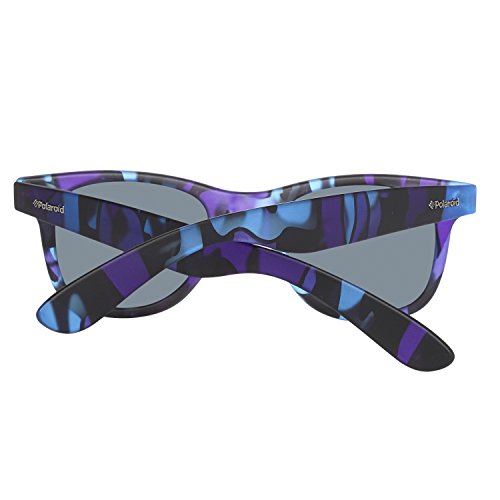 Polaroid PLD 6009/S S - Gafas de sol Rectangulares, color azul (mimetico), talla 48 mm