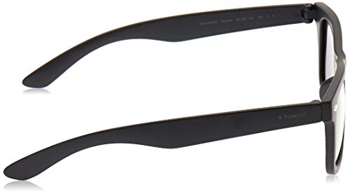 Polaroid PLD 8006/S LM DL5 Gafas de Sol, Negro (Matt Black/Grey Goldmir Pz), 48 Unisex Niños