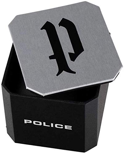 Police Reloj PL.15659JSB/03 para Hombre Titan Multi Blue Dial Correo marrón