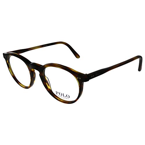 Polo Ralph Lauren 0PH2083, Monturas de Gafas para Hombre, Marrón (Havana Striped), 46