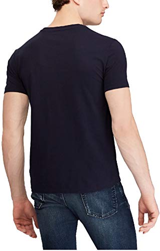 Polo Ralph Lauren Camisetas de té, Azul (Ink A4000), M para Hombre