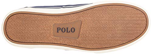 Polo Ralph Lauren Zapatillas Thorton para hombre, azul (Azul marino/flor y brillo), 39.5 EU