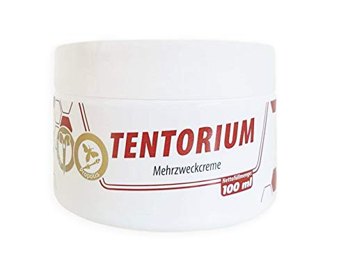 Pomada para el dolor de propóleos antiinflamatoria con veneno de abeja y cera de abeja - crema Tentorium 100 ml - contra el dolor articular, el dolor de espalda y el dolor muscular