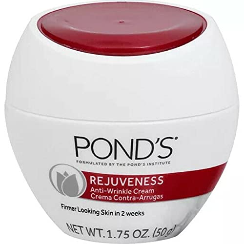 Pond's Rejuveness Crema antiarrugas de 1.7 oz (50 g), paquete de 2