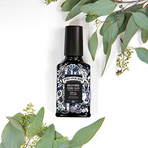 Poo-Pourri El Perfume Para Inodoro "before-you-go", El Único Spray 100% Natural De Aceites Esenciales | Royal Flush, 59 ml