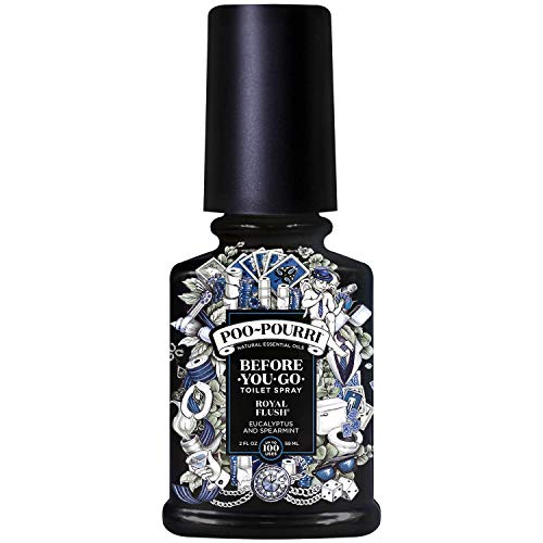 Poo-Pourri El Perfume Para Inodoro "before-you-go", El Único Spray 100% Natural De Aceites Esenciales | Royal Flush, 59 ml