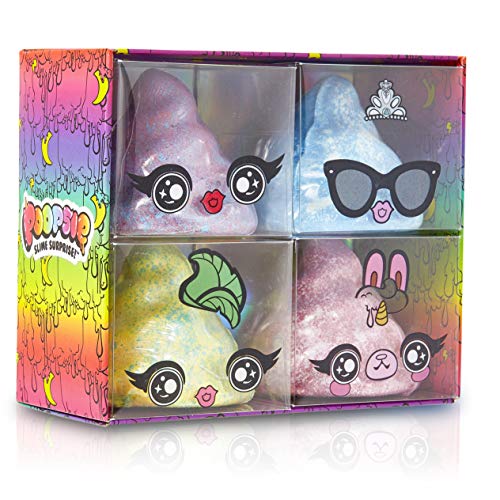 Poopsie Slime Surprise Unicornio Set de Bombas de Baño para Niñas, 4 Piezas Bomba Baño Efervescentes, Divertidas Bolas Perfumadas, Regalos Unicornios para Niñas y Adolescentes