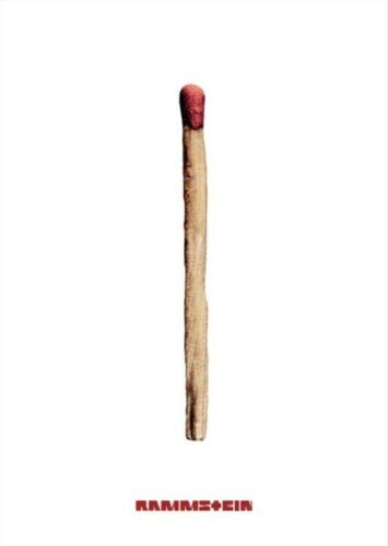 Posterbeatnik Rammstein - Póster de Rammstein StriICHholz LP Cover