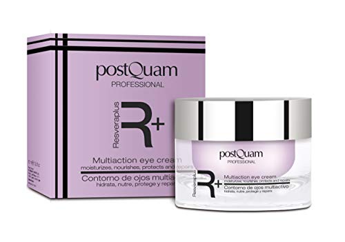 Postquam - Resveraplus | Pack Crema Antiarrugas Mujer: Crema de Día 50 ml + Sérum 30 ml + Contorno de Ojos 15ml - Cuidado Antiedad