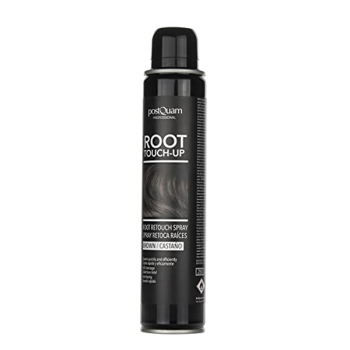 Postquam | Retoca Raices en Spray Color Castaño - Elimina las Canas al Instante - Color Temporal - 200 ML