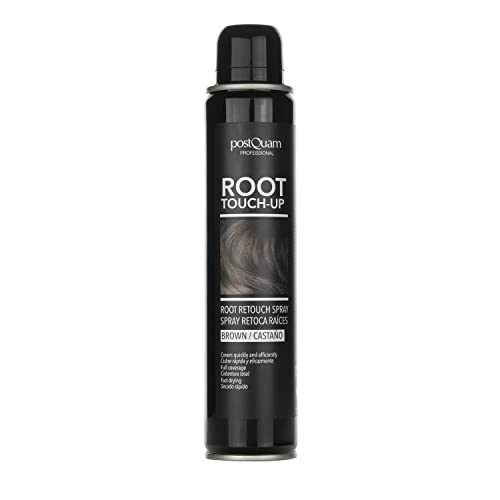 Postquam | Retoca Raices en Spray Color Castaño - Elimina las Canas al Instante - Color Temporal - 200 ML