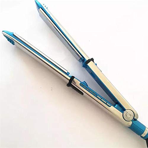 PPCERY Pro Nano Titanium Prima Optima 3000 1/4 '' Titanium 1.25"Plancha de Hierro Plano 465F 110V-240V Curling de Cabello (Color : Blue)