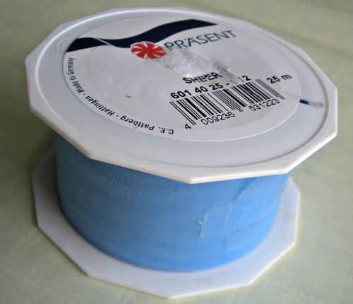 Präsent Lazo, Ligth Blue, 40 mm-25 m