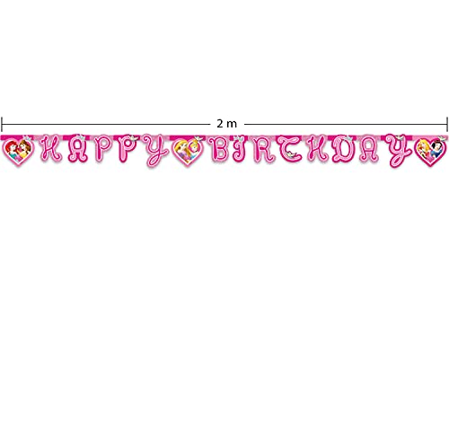 PRINCESS 46851 PR85014 Disney Banner, Rosa