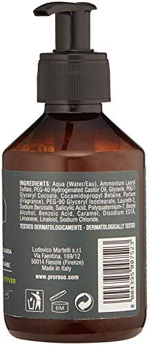 Proraso Champú para la Barba Cypress Vetyver - 200 ml