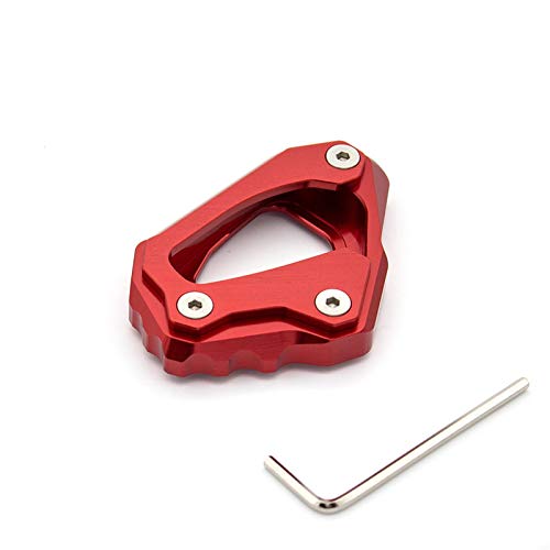 Protección contra caídas de Motocicletas Placa De Soporte para Motocicleta, Soporte Lateral, Almohadilla De Extensión para Ampliar El Pie para Yamaha MT-10 / FZ-10 MT10 FZ10 2016-2018 2016 2017 2018