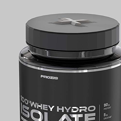 Prozis 100% Whey Hydro Isolate SS Mejor Sabor Para la Quema De Grasas, la Recuperación Muscular y la Musculación, bajo en Carbohidratos, Vainilla - 900 g