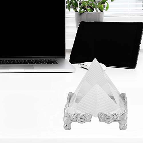 Pssopp Creativos, estatuilla de pirámide de Cristal, estatuilla de pirámides egipcias, Modelo de Estatua, decoración de Escritorio de Oficina en casa