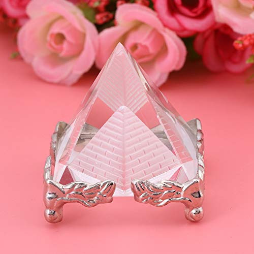 Pssopp Creativos, estatuilla de pirámide de Cristal, estatuilla de pirámides egipcias, Modelo de Estatua, decoración de Escritorio de Oficina en casa