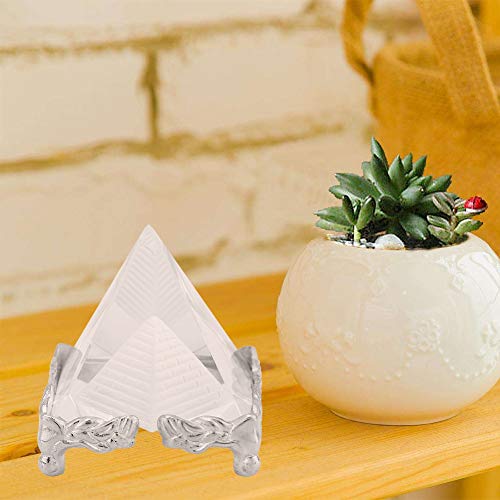 Pssopp Creativos, estatuilla de pirámide de Cristal, estatuilla de pirámides egipcias, Modelo de Estatua, decoración de Escritorio de Oficina en casa