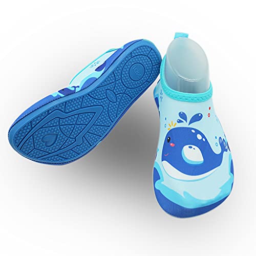 PTHTECHUS Niño Zapatos de Agua Sandalias Descalzas Barefoot Calcetines Respirable Secado rápido Sandalias Nadar Proteger Los Pies Niños