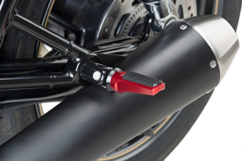 Puig 7318R Juego Estriberas Modelo Sport, Rojo