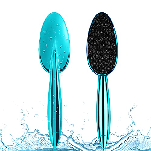 Puikos 2 en 1 Nano cristal Quitacallos con mango ergonómico, lima húmeda y seca para pies y manos, resistente al agua, elimina callos de forma rápida y segura para el cuidado de los pies en casa
