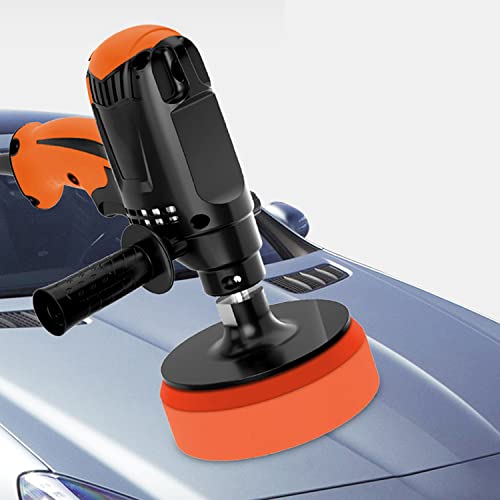 Pulidora eléctrica 980 W, Pulidora Coche velocidad ajustable de seis velocidades, herramienta de pulido de muebles de automóvil