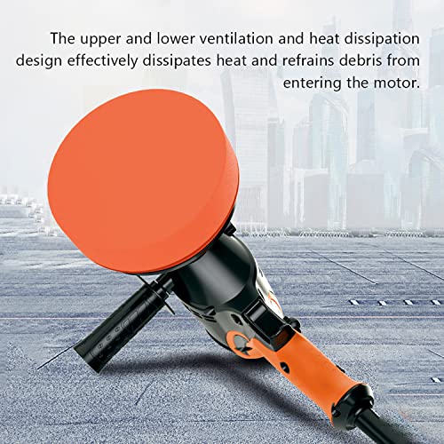 Pulidora eléctrica 980 W, Pulidora Coche velocidad ajustable de seis velocidades, herramienta de pulido de muebles de automóvil