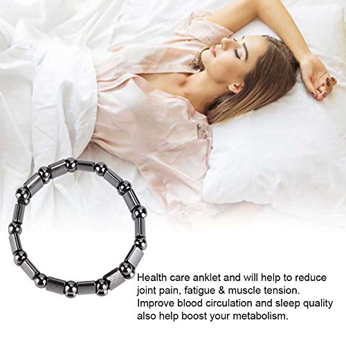 Pulsera Magnética, Mujeres Y Hombres de Moda Cuidado de La Salud Pulsera de Terapia Magnética Pulsera de Pérdida de Peso (Arco de doble cara)