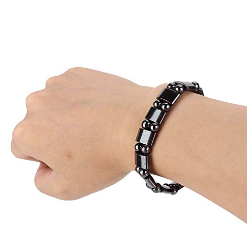 Pulsera Magnética, Mujeres Y Hombres de Moda Cuidado de La Salud Pulsera de Terapia Magnética Pulsera de Pérdida de Peso (Arco de doble cara)