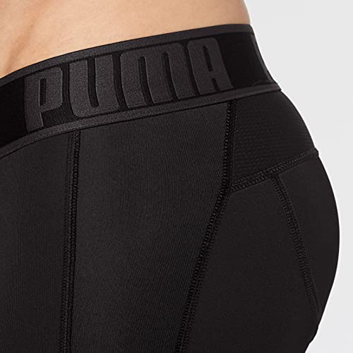 PUMA Active Long Boxer 1p Packed Calzoncillos Largos Deportivo, Hombre, Negro (Black), L
