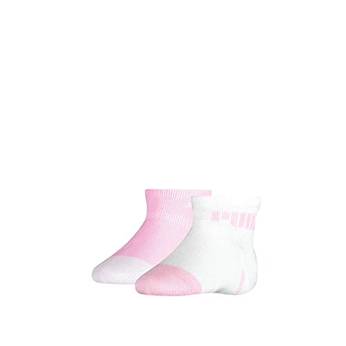 PUMA Baby Mini Cats Lifestyle Sock 2P Calcetines, Pink Lady, 15/18 (Pack de 2) Unisex bebé