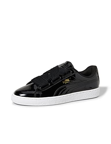 Puma Basket Heart De Mujer Zapatillas Negro