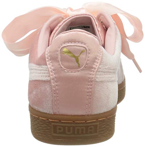 PUMA Basket Heart Vs, Zapatillas Mujer, Rosa, 39 EU